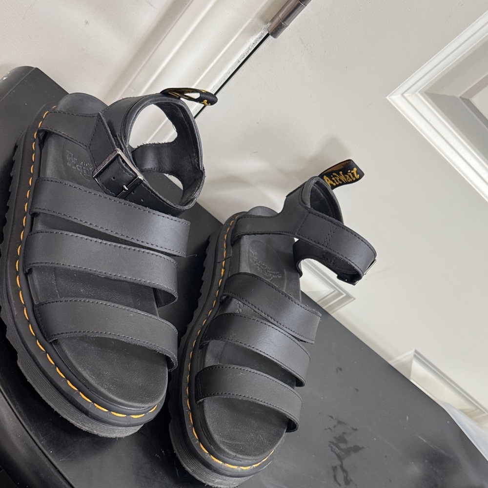 Dr. Martens Black Sandals - Picture 6 of 12